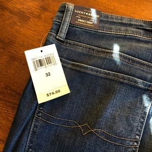 Lucky Brand sweet cropped jeans